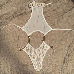 Gucci one piece dance wear